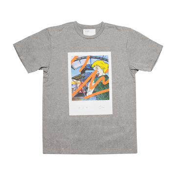 CHRIS T-shirts03 ‘’Catch a Wave’’ / GRAY (CHRIS×Hi-NODE Exhibition Edition)