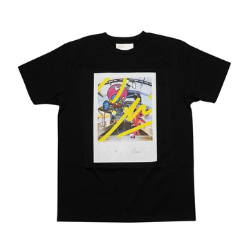 CHRIS T-shirts02 ‘’My First Kiss’’ / BLACK (CHRIS×Hi-NODE Exhibition Edition)
