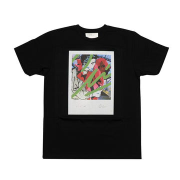CHRIS T-shirts04 ‘’Can't Help Falling in Love’’ / BLACK (CHRIS×Hi-NODE Exhibition Edition)