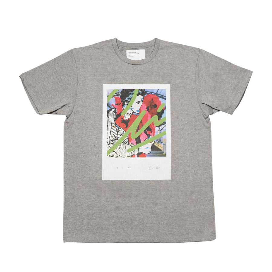 CHRIS T-shirts04 ‘’Can't Help Falling in Love’’ / GRAY (CHRIS×Hi-NODE Exhibition Edition)